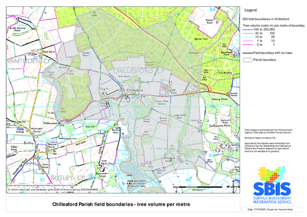 Chillesford 4: volume/m