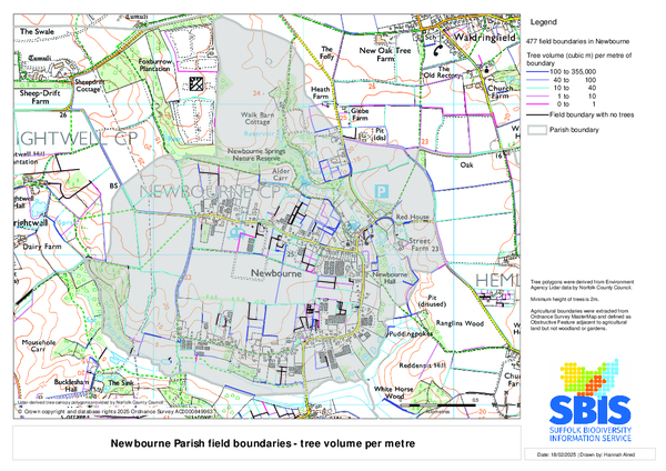 Newbourne 4: volume/m